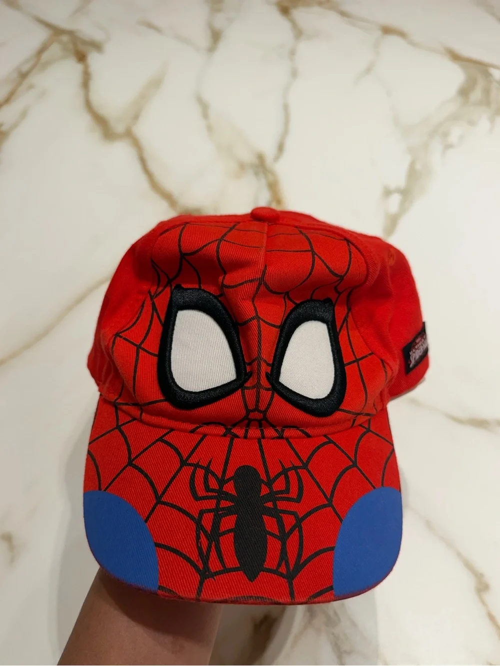 Spiderman Kids Red Cap